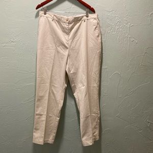 Lands’ End-NWT
16P khaki lighthouse collection 
High Rise
straight leg